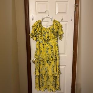 Yellow party dress